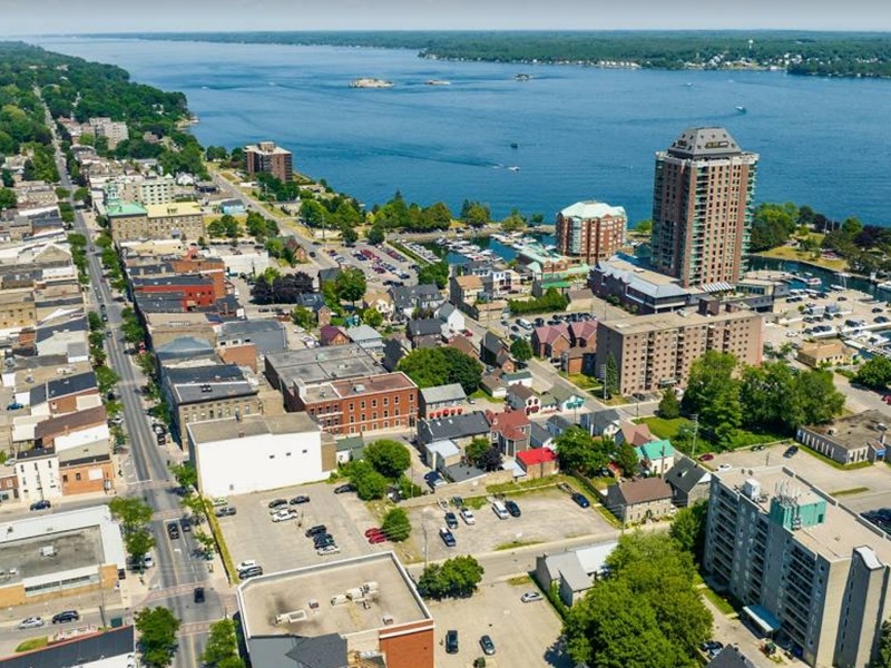 Brockville, Ontario waterfront